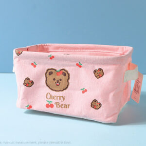 Cherry Bear Series Fabric Storage Box