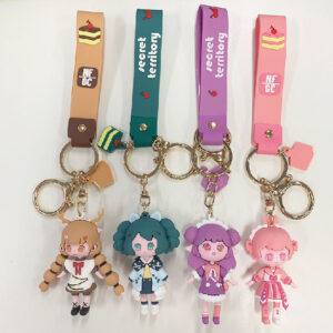 Colorful Summer Keychain