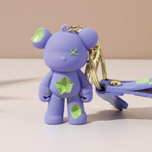Blue Bear Keychain