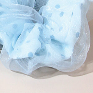 Blue series Chiffon Double-layer Hair Rope