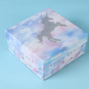 Shiny Heaven Series Square Medium Gift Box(16*16*7.5cm)