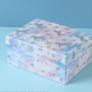 Shiny Heaven Series Rectangular Small Gift Box(19.5*13.5*8.5cm)
