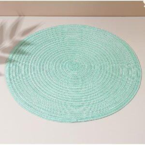 Simple Round Table Mat(Green)