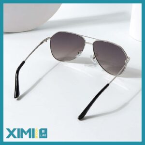 Classic Pilot Unisex Sunglasses for Adult(Silver)