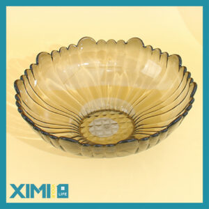Crystal Round Fruit Plate
