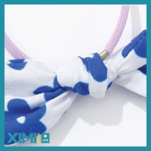 Cute Printing Bow Tie Hair Tie