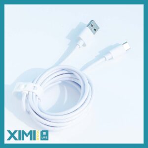 2M PVC Simple Type-C Charger Cable(White)