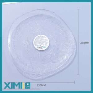 10-inch Annual Ring Large Plate(Transparent)