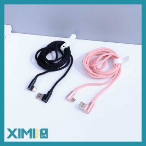 2M Double Angled Connectors Fabric Waving Charging