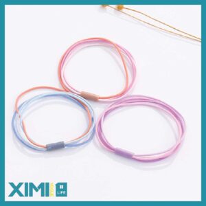 Simple Four Layers Hair Ropes 3PCS