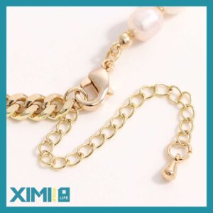 Artificial Pearl Heart-shape Necklace