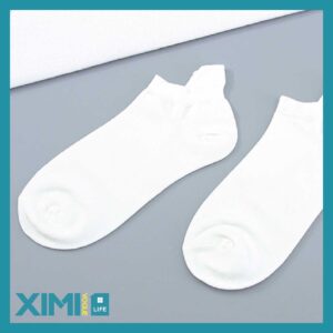 Solid Color Men Socks(2 Pairs/Set)