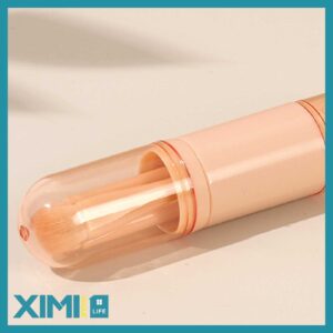 4-in-1 Portable Adjustable Cosmetic Brush(Orange)