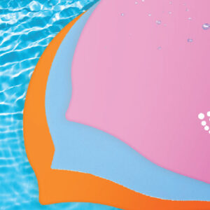 Silicone Swimming Cap for Kids/Teens