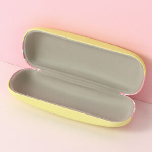 Two-Color Series 31A Eyeglasses Case (Pink)
